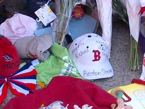 Boston Red Sox Hat in Memorial 