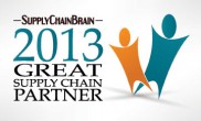 Supply Chain Brain - 2013 Great Supply Chain Partner Logo