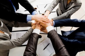 Teamwork hands - vendor selection in distribution